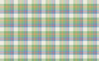 Spring Madras — light beige, green and blue plaid background