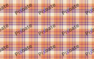 Sunset Madras — light beige, orange and purple plaid background