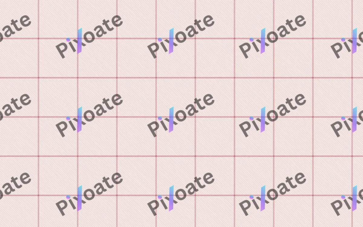 Blush Windowpane — light red plaid background