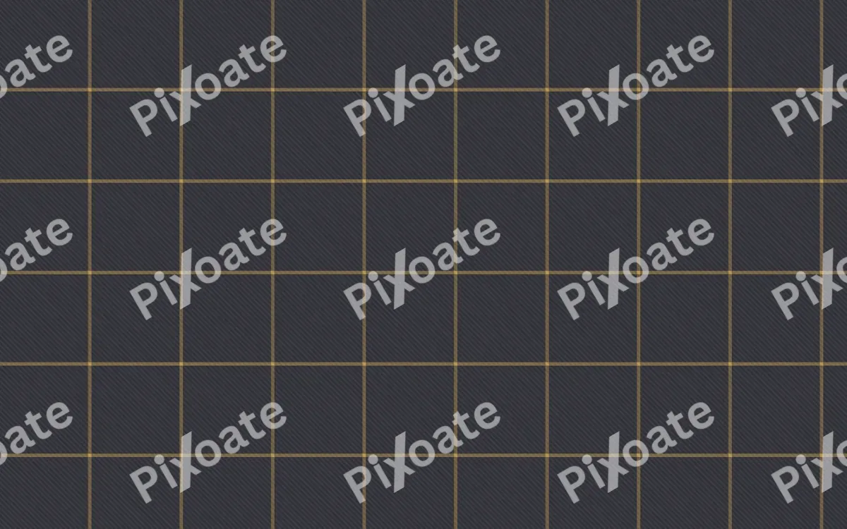 Charcoal Windowpane — dark grey and gold plaid background