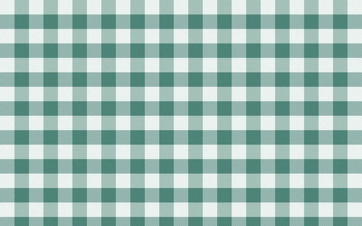 Winter Palace Check — light white and teal plaid background