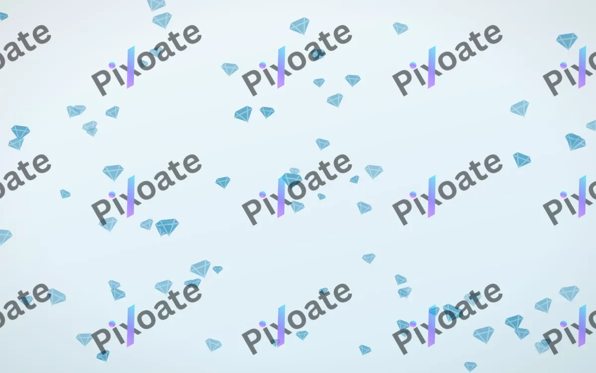 Arctic Frost Gems — light blue and white playful background