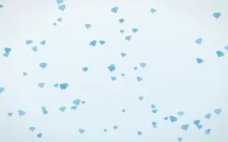 Arctic Frost Gems — light blue and white playful background