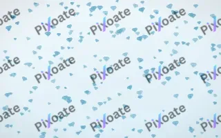 Arctic Frost Gems Dense III — light blue and white playful background, variation III