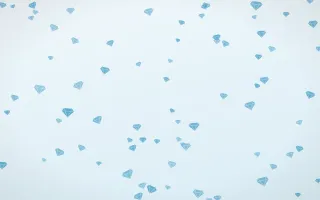 Arctic Frost Gems III — light blue and white playful background, variation III