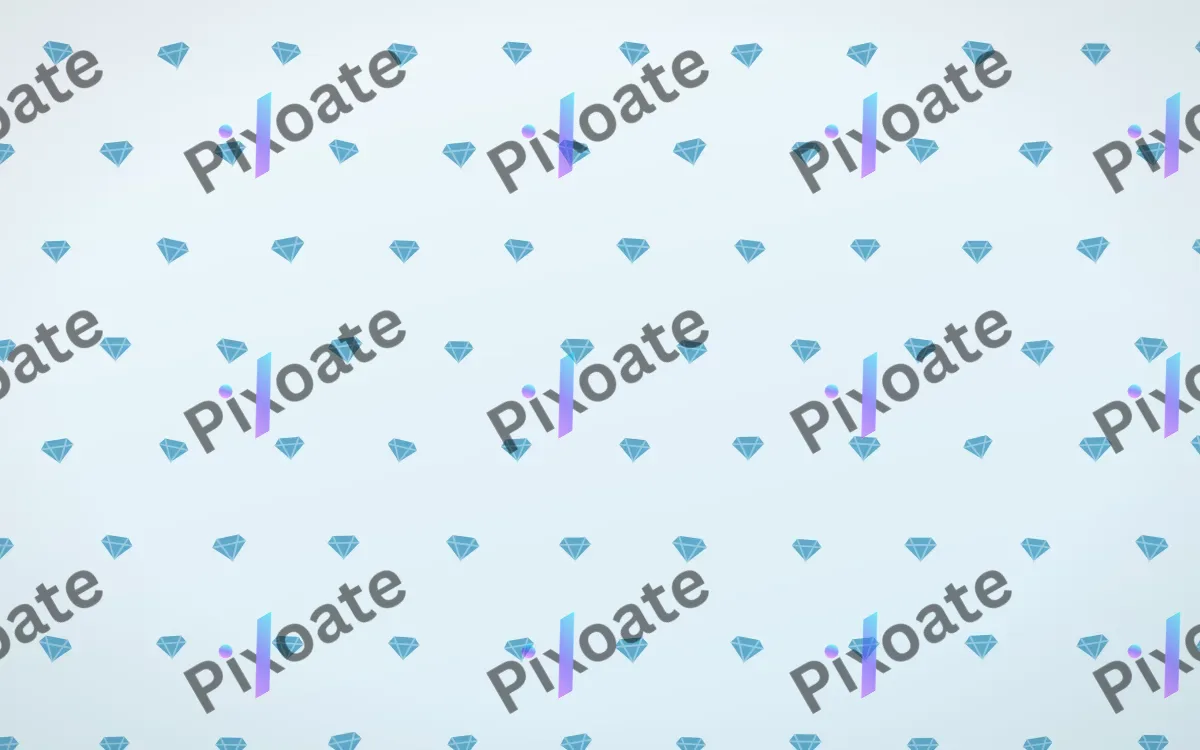 Arctic Frost Gems Tiled — light blue and white playful background
