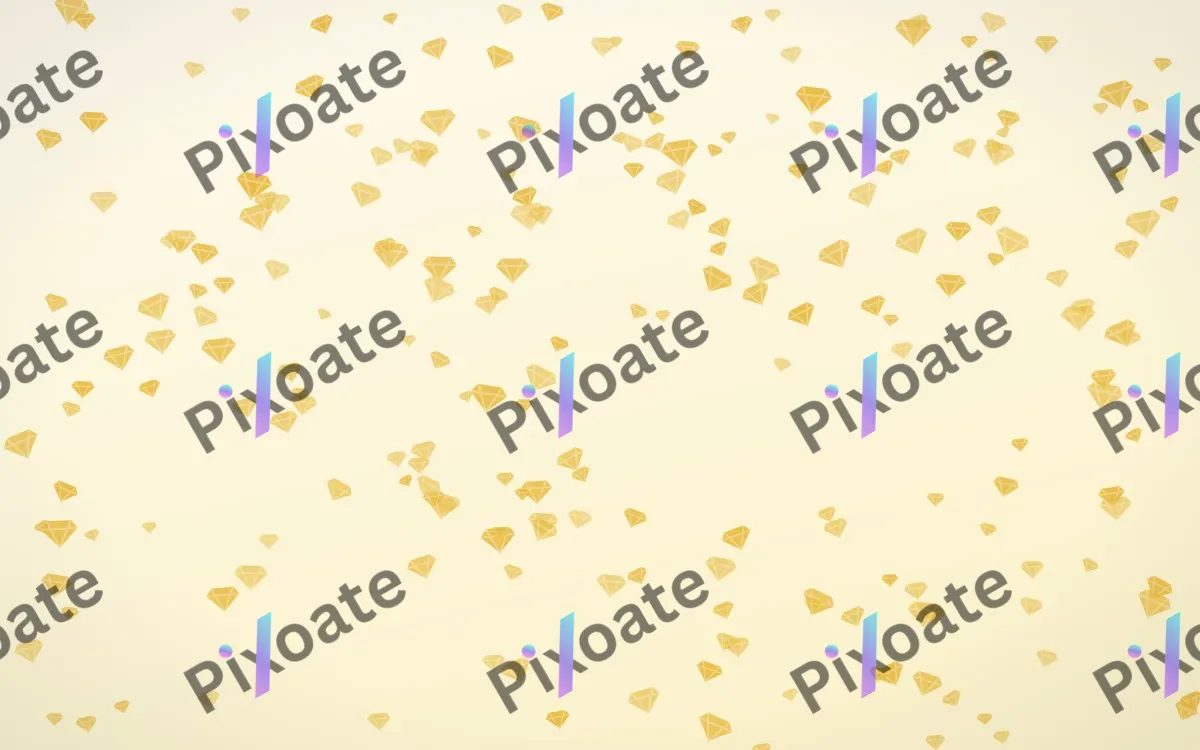 Buttercream Gems Dense — light gold, yellow and white playful background