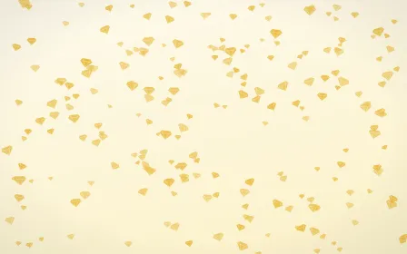 Buttercream Gems Dense — light gold, yellow and white playful background