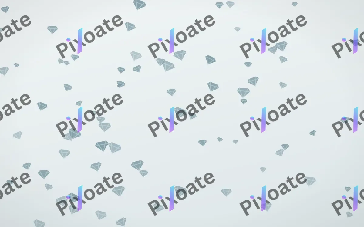 Coastal Fog Gems — light blue and white playful background