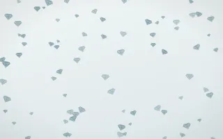 Coastal Fog Gems II — light blue and white playful background, variation II