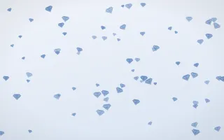 Denim Day Gems — light blue and white playful background