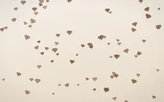 Espresso Gems II — light brown, orange and beige playful background, variation II