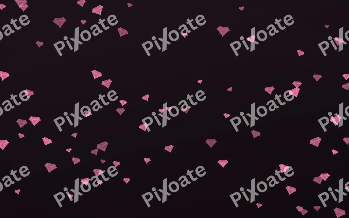 Flamingo Noir Gems — dark pink and black playful background