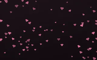 Flamingo Noir Gems — dark pink and black playful background