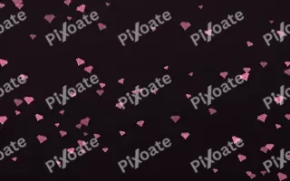 Flamingo Noir Gems — dark pink and black playful background