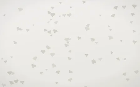 Fogline Gems — light grey, orange and white playful background