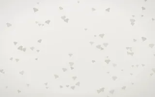 Fogline Gems II — light grey, orange and white playful background, variation II