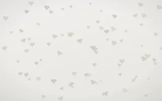 Fogline Gems III — light grey, orange and white playful background, variation III