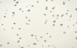 Fresh Linen Gems II — light yellow and white playful background, variation II