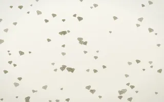 Fresh Linen Gems III — light yellow and white playful background, variation III
