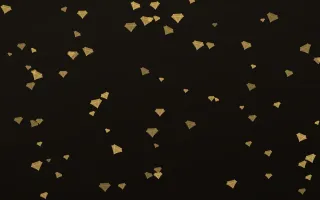 Golden Noir Gems — dark gold, yellow and black playful background