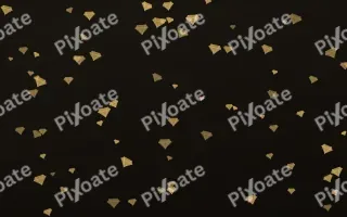 Golden Noir Gems — dark gold, yellow and black playful background