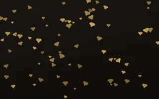 Golden Noir Gems II — dark gold, yellow and black playful background, variation II