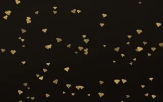 Golden Noir Gems III — dark gold, yellow and black playful background, variation III