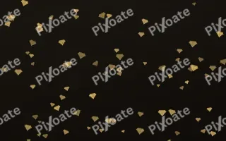 Golden Noir Gems III — dark gold, yellow and black playful background, variation III