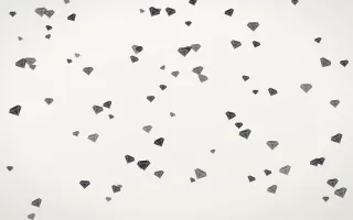 Inkline Gems III — light grey and white playful background, variation III