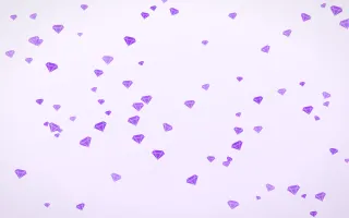 Lilac Gems III Lilac Gems III — light purple and white playful background, variation III