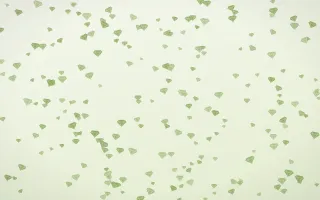 Matcha Latte Gems Dense — light green and white playful background