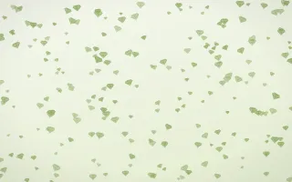 Matcha Latte Gems Dense III — light green and white playful background, variation III