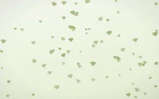 Matcha Latte Gems II — light green and white playful background, variation II