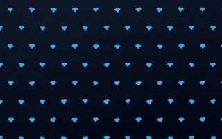 Midnight Gems — dark blue playful background