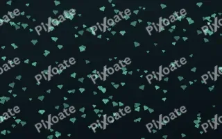 Midnight Garden Gems Dense — dark green and black playful background