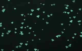 Mint Noir Gems — dark green and black playful background