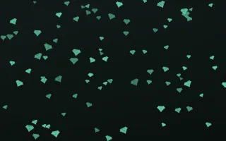 Mint Noir Gems III — dark green and black playful background, variation III