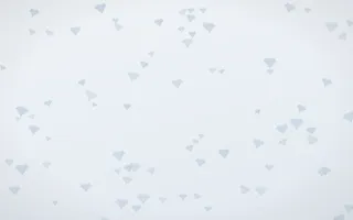 Mist Blue Gems II — light blue and white playful background, variation II