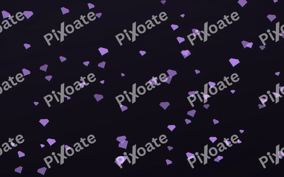 Neon Noir Gems — dark purple, teal and black playful background