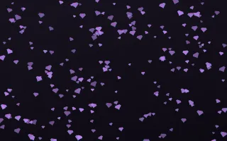 Neon Noir Gems Dense III — dark purple, teal and black playful background, variation III