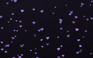 Neon Noir Gems II — dark purple, teal and black playful background, variation II