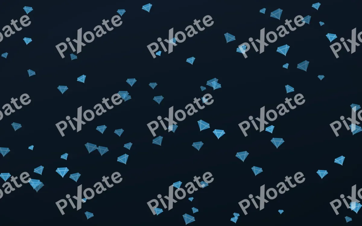 Ocean Ink Gems — dark blue playful background