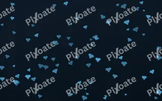 Ocean Ink Gems — dark blue playful background