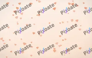 Peach Fuzz Gems III — light orange and white playful background, variation III