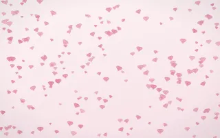 Rosewater Gems Dense — light pink and white playful background