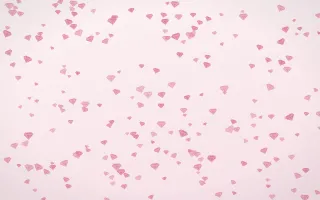 Rosewater Gems Dense III — light pink and white playful background, variation III
