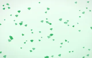Sage Gems — light green and white playful background