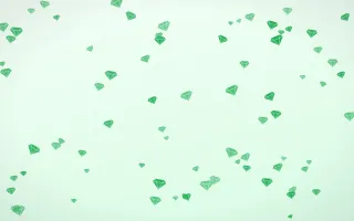 Sage Gems II — light green and white playful background, variation II