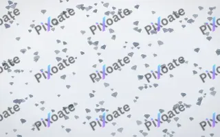 Slate Mist Gems Dense II — light blue and white playful background, variation II